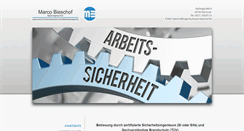 Desktop Screenshot of ingenieurbuero-bieschof.de